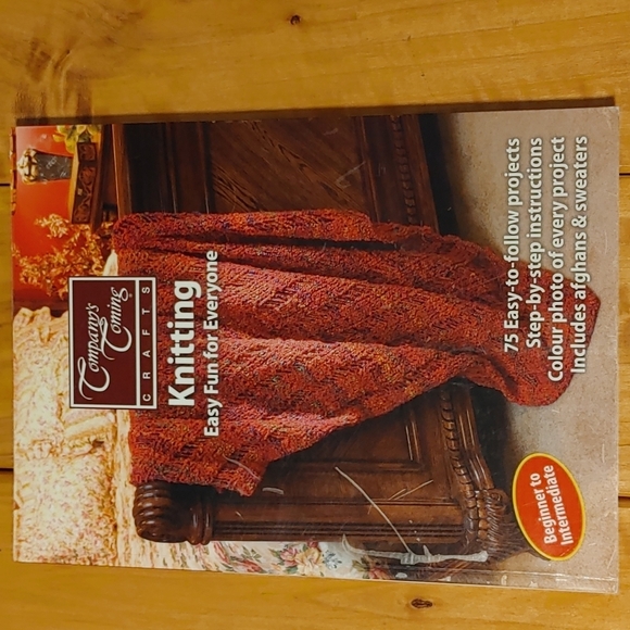 💚Company's Coming Knitting Easy Fun for Everyone Book Grannycore - Picture 2 of 8